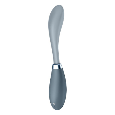 Вібратор Satisfyer G-Spot Flex 3 Grey, гнучкий стовбур із фіксацією положення Вібратор Satisfyer G-Spot Flex 3 Grey, гнучкий стовбур із фіксацією положення