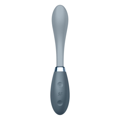 Вібратор Satisfyer G-Spot Flex 3 Grey, гнучкий стовбур із фіксацією положення Вібратор Satisfyer G-Spot Flex 3 Grey, гнучкий стовбур із фіксацією положення