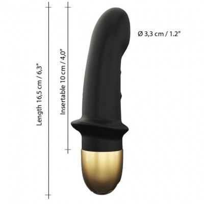Вібратор Dorcel Mini Lover Black 2.0 перезаряджається, для точки G і масажу простати Вібратор Dorcel Mini Lover Black 2.0 перезаряджається, для точки G і масажу простати