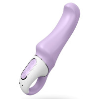 Потужний вібратор Satisfyer Vibes Charming Smile з гнучким стовбуром, виконаний з литого силікону