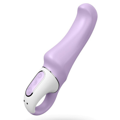 Потужний вібратор Satisfyer Vibes Charming Smile з гнучким стовбуром, виконаний з литого силікону