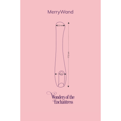 Вібратор FairyGasm MerryWand violet