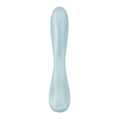 Вібратор Satisfyer G-Spot Wave 2 Ice Blue, імітує доторкання пальця