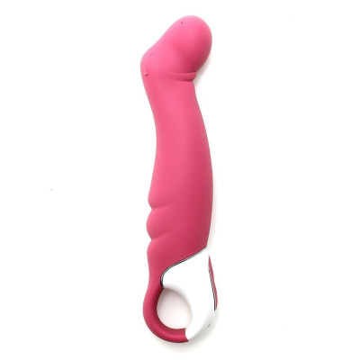 Потужний вібратор Satisfyer Vibes Petting Hippo з гнучким стовбуром, виготовлений з литого силікону. Потужний вібратор Satisfyer Vibes Petting Hippo з гнучким стовбуром, виготовлений з литого силікону.