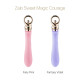 Вібратор для точки G з підігрівом Zalo Sweet Magic - Courage Fairy Pink-7