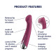Вібратор Satisfyer Spinning G-Spot 1 Red-6