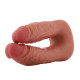 Подвійний фалоімітатор для секс-машин Hismith Silicone Double Penetrator Dildo, система KlicLok-5