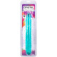 Фалоімітатор двосторонній Doc Johnson Crystal Jellies 12" Jr. Double Dong Teal-1
