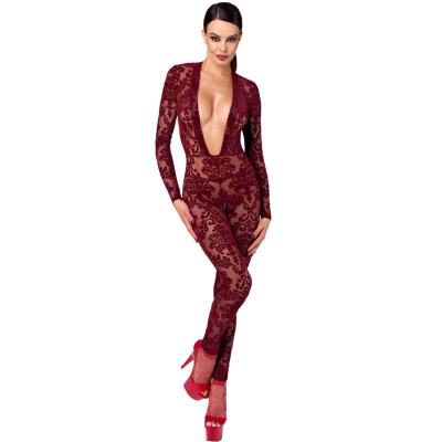 Бодістокінг Noir Handmade F382 Kink Royal Catsuit M