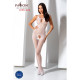 Бодістокінг з доступом до інтимних місць Passion BS078 white-1