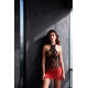 Бодістокінг Passion BS117 black/red-1