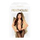 Бодістокінг із глибоким вирізом на спині Penthouse - Forbidden Fruit Black S/L-2