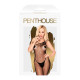 Бодістокінг на одне плече Penthouse - Fancy Dope Black S/L-2