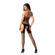 Бодістокінг з імітацією панчох Passion BS079 black-3