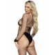 Leg Avenue Long Sleeved Bodystocking Black O/S-1