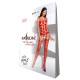 Бодістокінг Passion BS067 red, комбінезон, імітація панчох і топа на бретелях-4