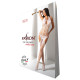 Бодістокінг з імітацією панчох Passion BS079 white-4