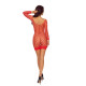 Бодістокінг Passion BS108 One Size, red-3