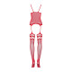 Obsessive Bodystocking F214 red S/M/L-5