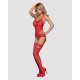 Obsessive Bodystocking F214 red S/M/L-2