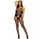 Leg Avenue Net suspender bodystocking Black O/S-3
