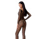 Бодістокінг з крупною сіткою Passion BS077 black-1