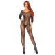 Leg Avenue Swirl Lace Bodystocking Black O/S-2