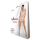 Бодістокінг — мінісукня з метеликами Passion BS090 white-5