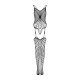 Obsessive Bodystocking G325 black S/M/L-4