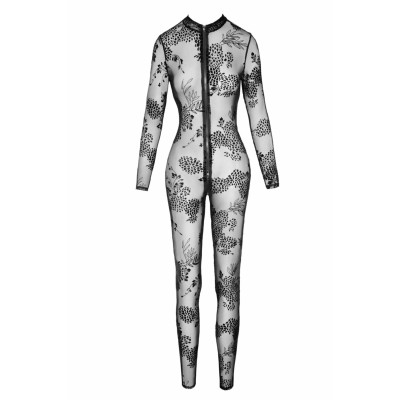 Бодістокінг Noir Handmade F237 Long tulle overall - 3XL