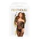 Бодістокінг з довгими рукавами Penthouse - Dreamy Diva Black XL-2
