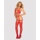 Obsessive Bodystocking G313 red S/M/L-2