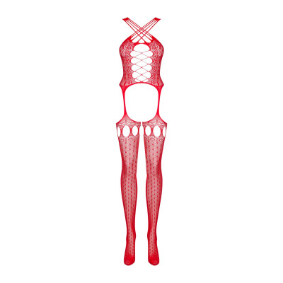 Obsessive Bodystocking G313 red S/M/L