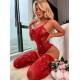 Бодістокінг JSY WW7238-Red One Size