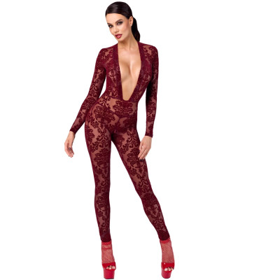 Бодістокінг Noir Handmade F382 Kink Royal Catsuit XS