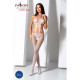 Еротичний бодістокінг Passion BS084 white-1