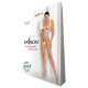 Бодістокінг у дуже велику сітку Passion BS091 white, з доступом-3