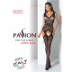 Бодістокінг Passion BS062 black, комбінезон, імітація панчох-6