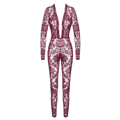 Бодістокінг Noir Handmade F382 Kink Royal Catsuit S