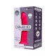 Фалоімітатор з вібрацією SilexD Henry Vibro Pink (MODEL 2 size 7in), двошаровий, діаметр 4,4 см-2