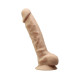Фалоімітатор з вібрацією SilexD Vetus Vibro Flesh (MODEL 1 size 8in) + LRS-1