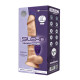 Фалоімітатор з вібрацією SilexD Vetus Vibro Flesh (MODEL 1 size 8in) + LRS-3
