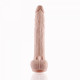 Фалоімітатор 11.8″ з вібрацією для секс-машин Hismith Silicone Dildo with Vibe, KlicLok, пульт ДК-4