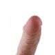 Фалоімітатор 11.8″ з вібрацією для секс-машин Hismith Silicone Dildo with Vibe, KlicLok, пульт ДК-8