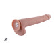 Фалоімітатор 11.8″ з вібрацією для секс-машин Hismith Silicone Dildo with Vibe, KlicLok, пульт ДК-6
