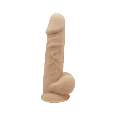 Фалоімітатор з вібрацією SilexD Norman Vibro Flesh (Model 1 size 8,5") + LRS Фалоімітатор з вібрацією SilexD Norman Vibro Flesh (Model 1 size 8,5") + LRS