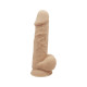 Фалоімітатор з вібрацією SilexD Norman Vibro Flesh (Model 1 size 8,5") + LRS-1