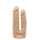Фалоімітатор з вібрацією SilexD Double Gusto Vibro Flesh (Model 1 size 8" & 7") + LRS-1
