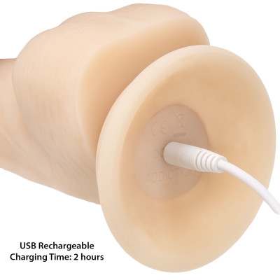 Фалоімітатор з вібрацією та ротацією Naked ADDICTION James 8″ Rotating & Vibrating Dong, пульт ДК, д Фалоімітатор з вібрацією та ротацією Naked ADDICTION James 8″ Rotating & Vibrating Dong, пульт ДК, д