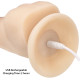 Фалоімітатор з вібрацією та ротацією Naked ADDICTION James 8″ Rotating & Vibrating Dong, пульт ДК, д-5
